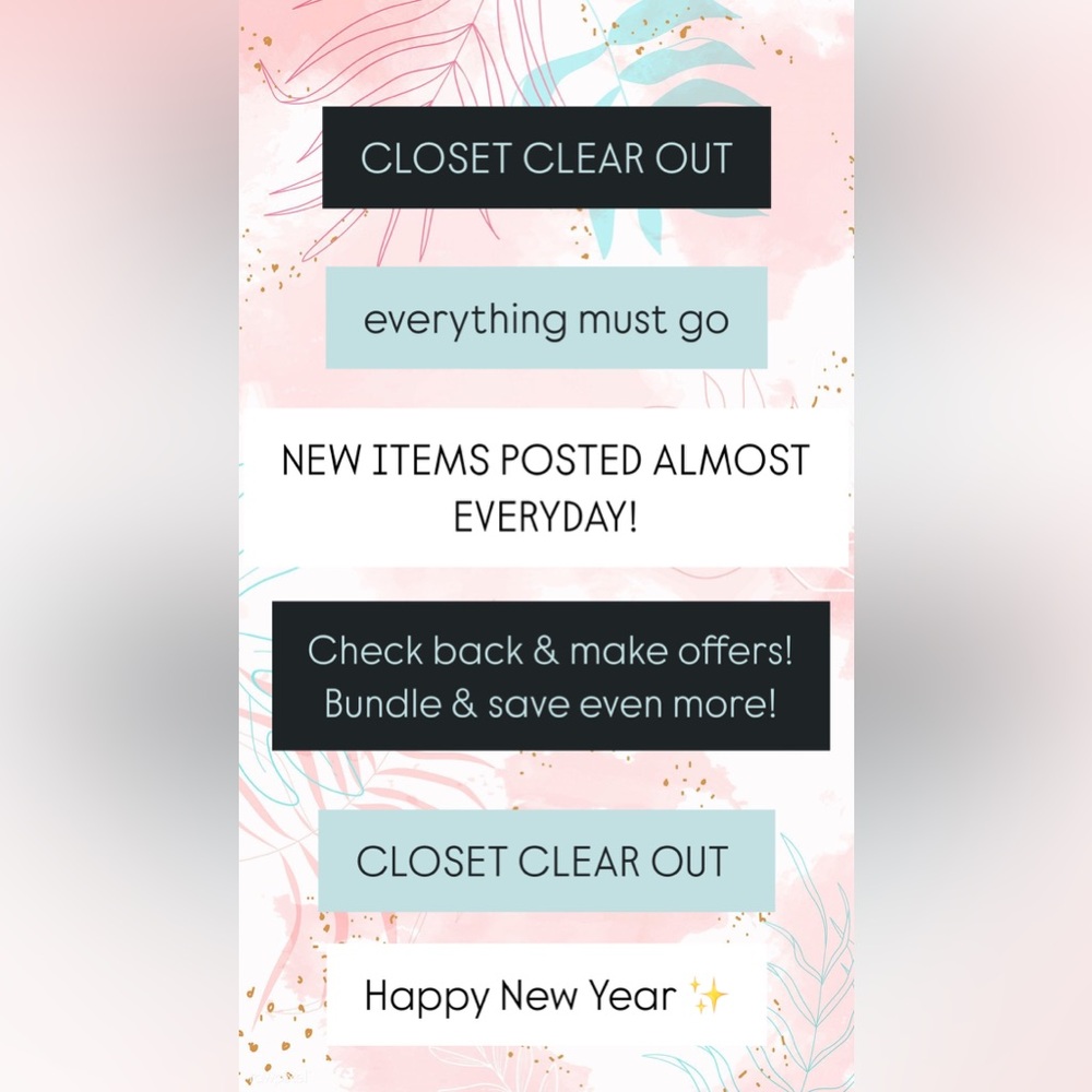 CLOSET CLEAR OUT | EVERYTHING MUST GO ✨